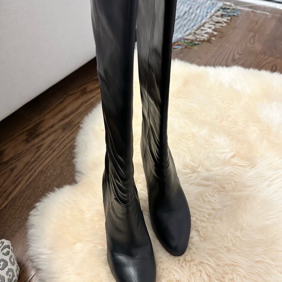 Diane Von Furstenberg Leather Boots EUC - Picture 8 of 9
